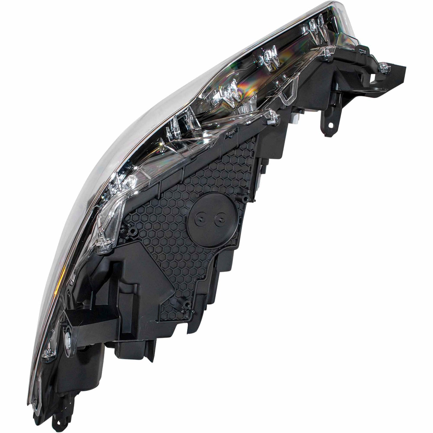 LED Combination Headlight Assembly With Chrome Trim Without LED Turn Signal Set Driver Side Left Passenger Side Right For 2022-2025 Toyota Corolla Cross L/LE 2023-2025 Toyota Corolla Cross Hybrid S/SE