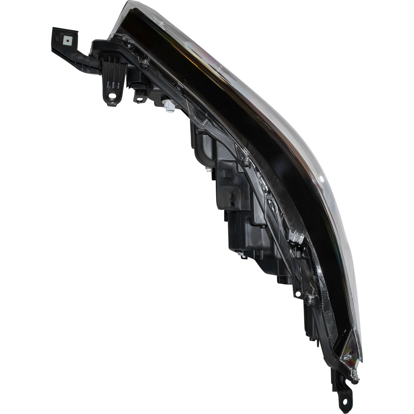 LED Combination Headlight Assembly With Chrome Trim Without LED Turn Signal Passenger Side Right For 2022-2025 Toyota Corolla Cross L/LE 2023-2025 Toyota Corolla Cross Hybrid S/SE