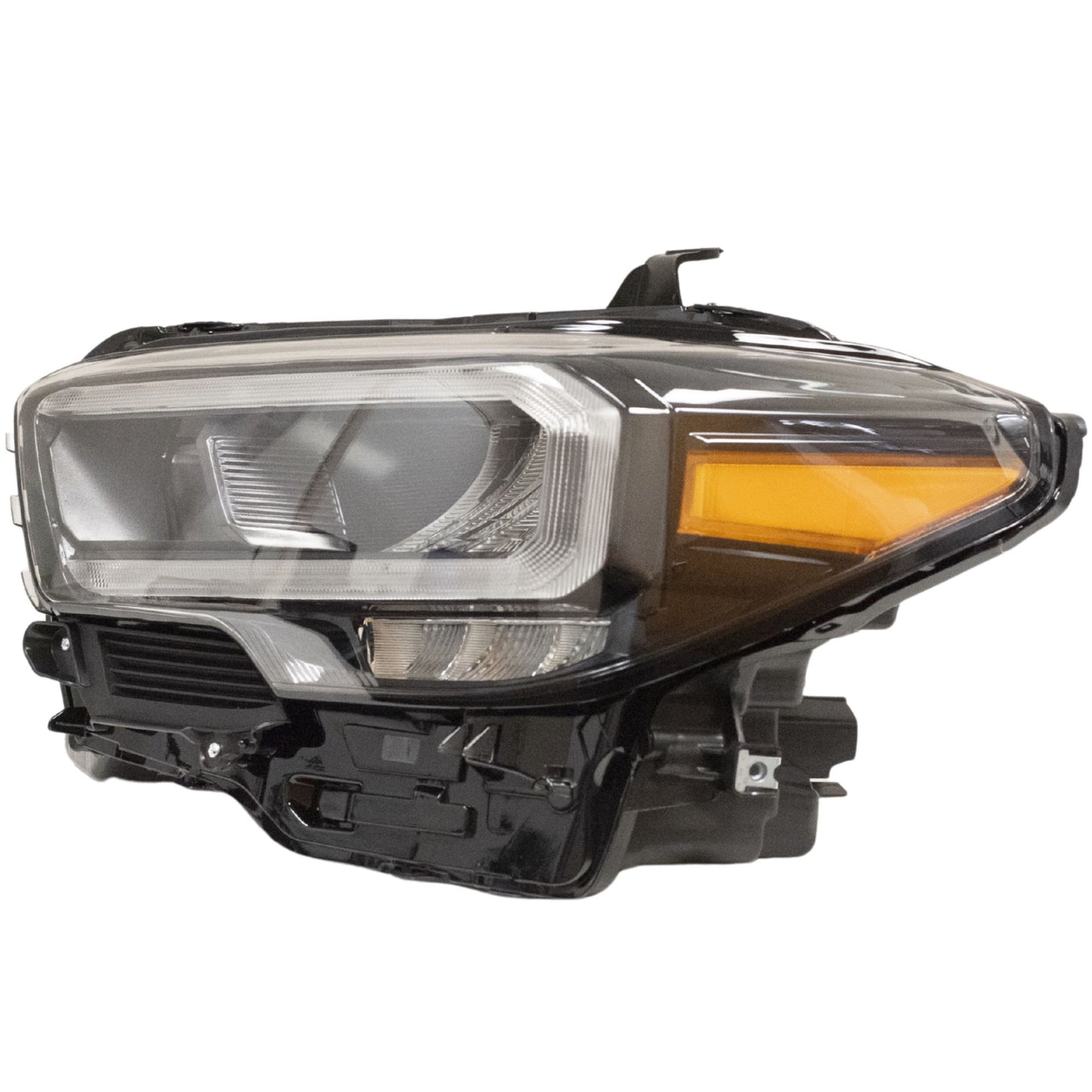 LED Combination Headlight Assembly With LED Turn Signal and Black Bezel Driver Side Left 2020-2023 Toyota Tacoma TRD With TRD Pro Package 2020-2023 Tacoma TRD Pro