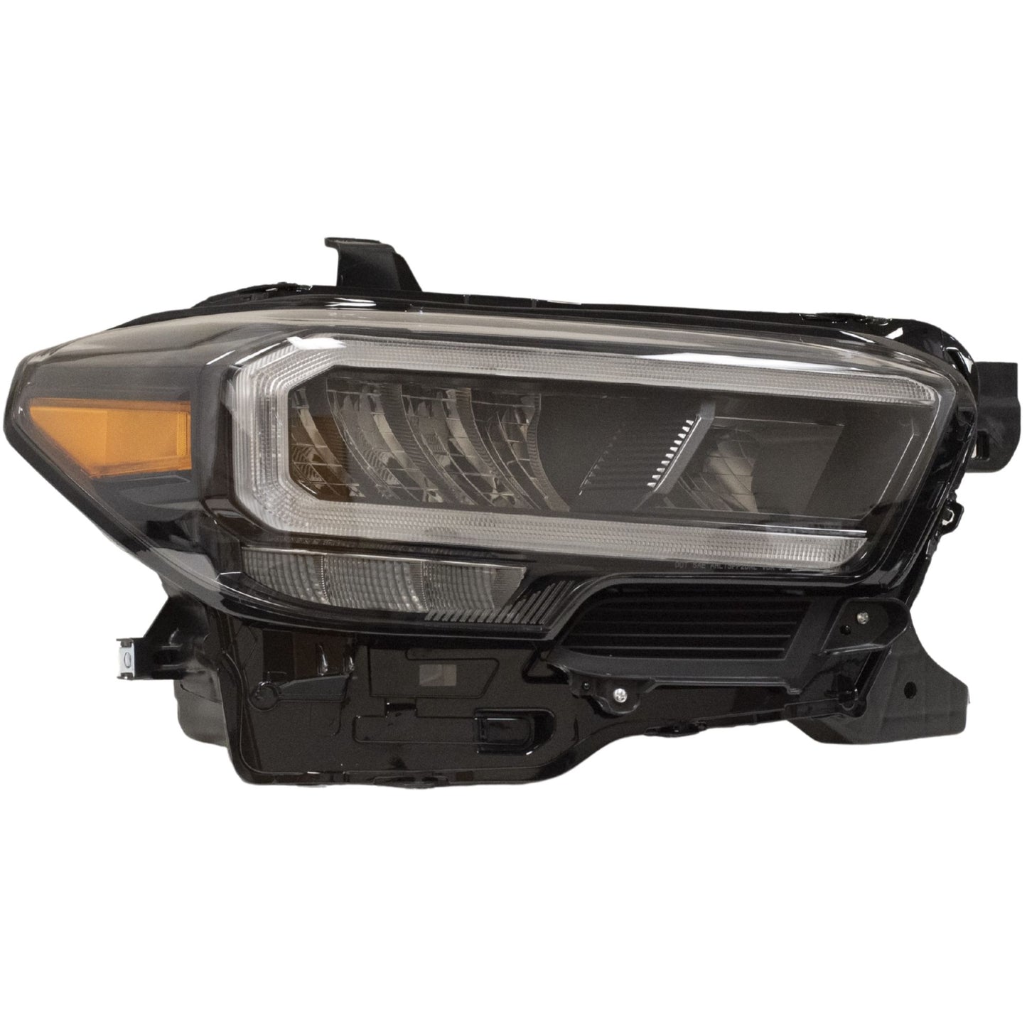 LED Combination Headlight Assembly With LED Turn Signal and Black Bezel Passenger Side Right 2020-2023 Toyota Tacoma TRD With TRD Pro Package 2020-2023 Tacoma TRD Pro