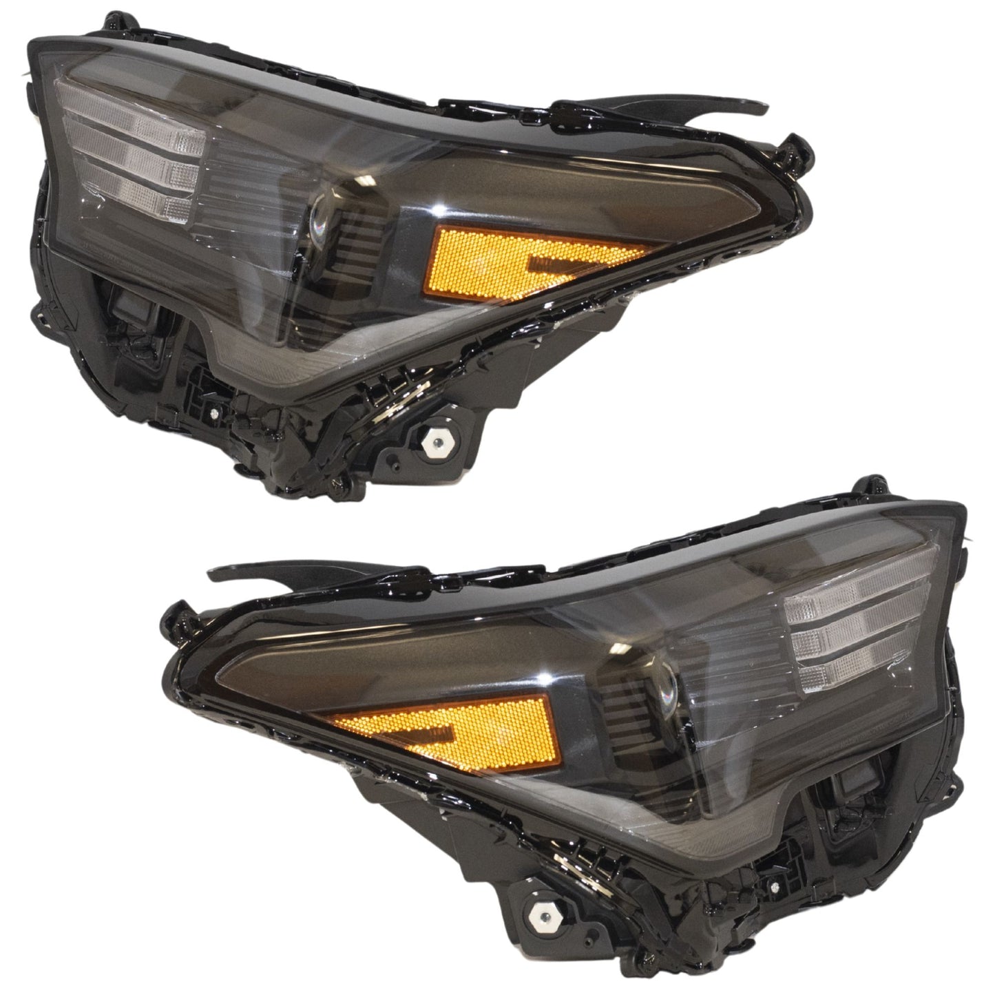 LED Combination Headlight Assembly Without LED Turn Signal 2 Piece Set Driver Side Left Passenger Side Right For 2024-2025 Toyota Tacoma/Tacoma Hybrid