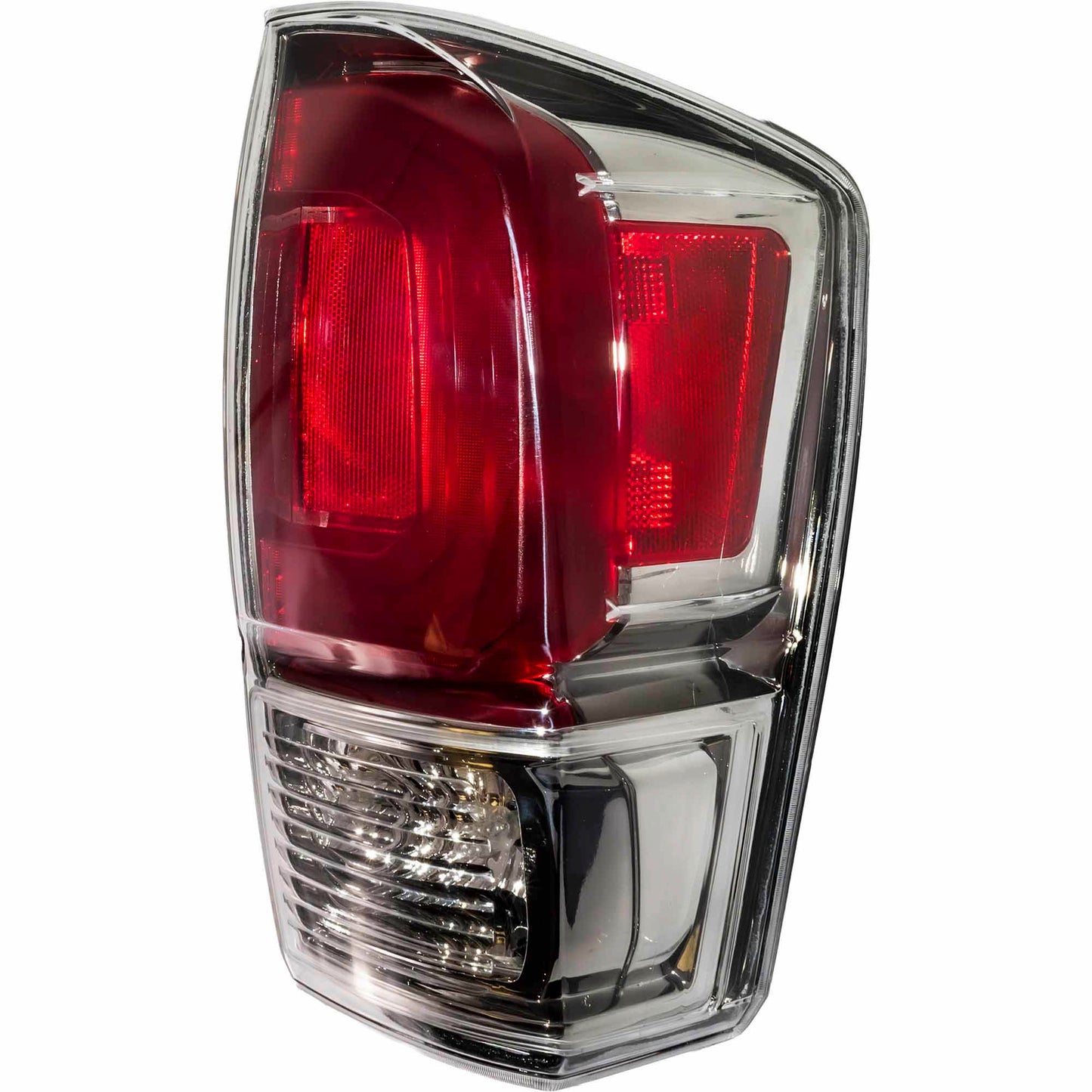 Brock Aftermarket Replacement Driver Left Passenger Right Combination Tail Light Assembly Without Black Bezel Set Compatible With 2016-2019 Toyota Tacoma Limited