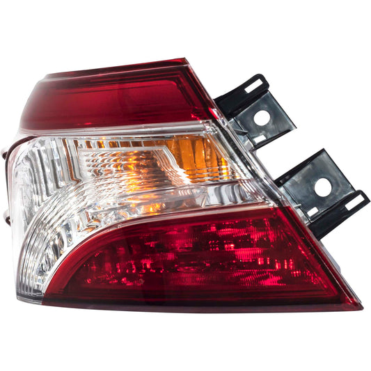 CAPA Certified Tail Light Assembly Body Mounted Left For 2018-2020 Toyota Camry L/LE/TRD North American Built 2020 Toyota Camry XSE W/TRD 2018-2019 Toyota Camry Hybrid LE 2020 Toyota Camry Hybrid SE