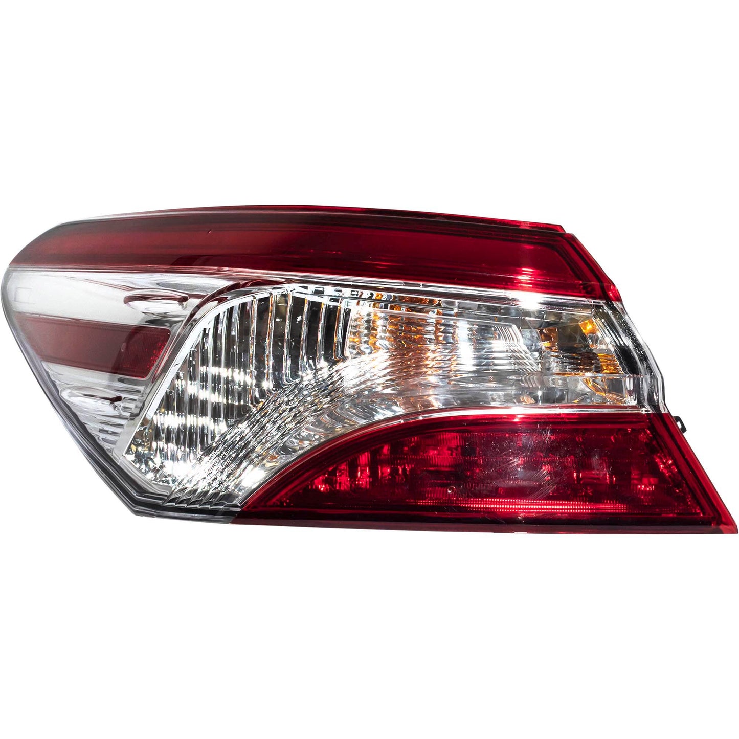 CAPA Certified Tail Light Assembly Body Mounted Left For 2018-2020 Toyota Camry L/LE/TRD North American Built 2020 Toyota Camry XSE W/TRD 2018-2019 Toyota Camry Hybrid LE 2020 Toyota Camry Hybrid SE