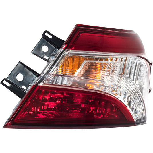 CAPA Certified Tail Light Assembly Body Mounted Right For 2018-2020 Toyota CamryL/LE/TRD North American Built 2020 Toyota Camry XSE W/TRD 2018-2019 Toyota Camry Hybrid LE 2020 Toyota Camry Hybrid SE