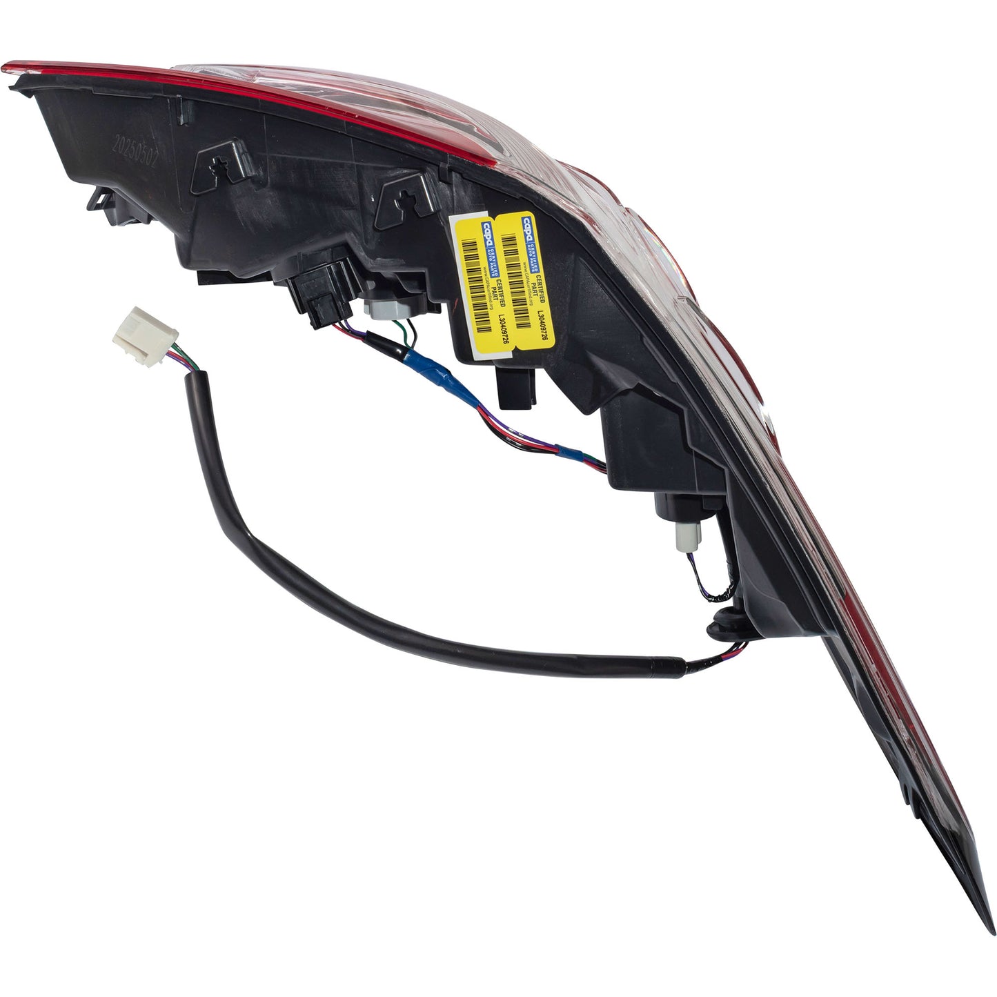 CAPA Certified Tail Light Assembly Body Mounted Right For 2018-2020 Toyota CamryL/LE/TRD North American Built 2020 Toyota Camry XSE W/TRD 2018-2019 Toyota Camry Hybrid LE 2020 Toyota Camry Hybrid SE