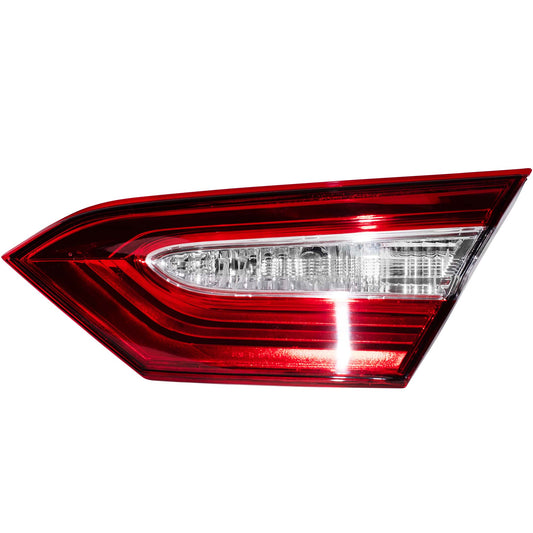 CAPA Certified Tail Light Assembly Lid Mounted Passenger Right For 2018-2020 Toyota L/LE/TRD NA Built 2019-2020 Toyota Camry SE NA Built From 10/2018 2020 Toyota Camry XSE W/TRD Package NA Built 2018-2020 Toyota Camry Hybrid LE/SE