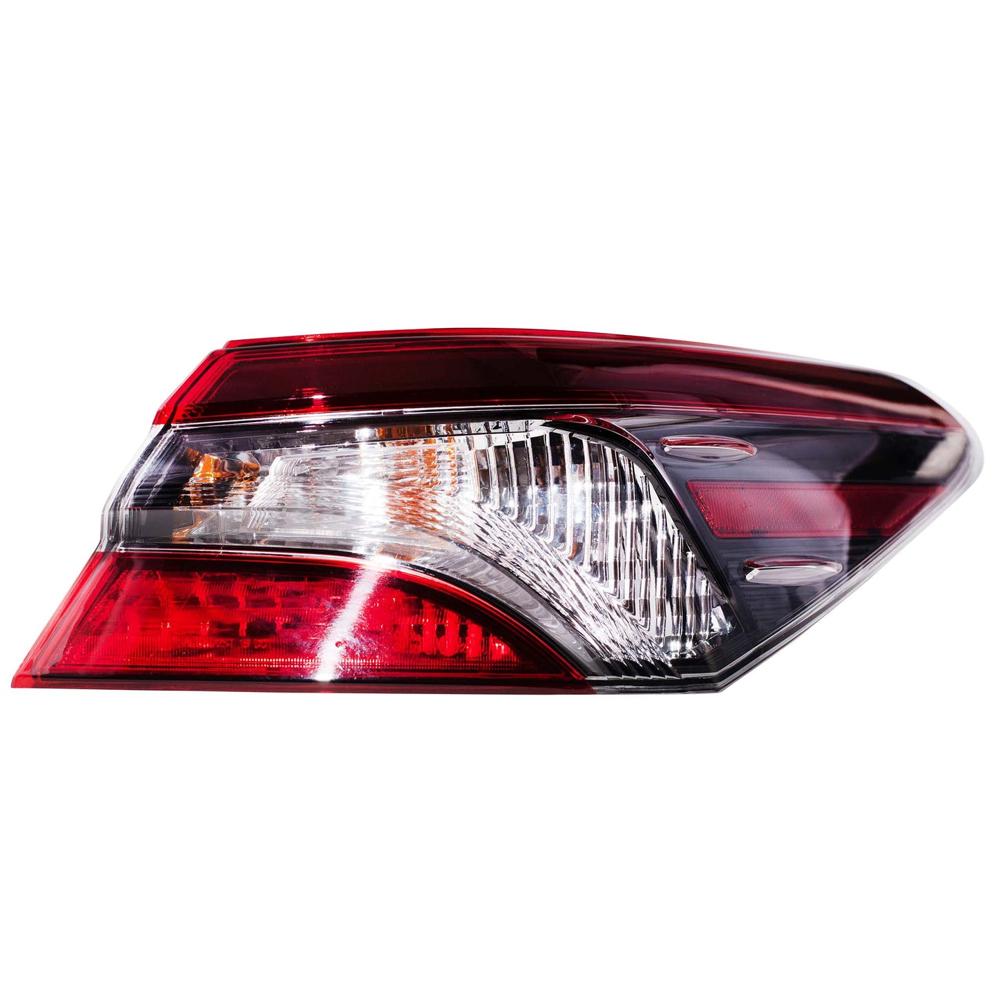 CAPA Certified Combination Tail Light Assembly Body Mounted Passenger Side Right For 2021-2024 Toyota Camry L/LE/TRD - XSE With TRD Package 2021-2024 Toyota Camry Hybrid LE/SE