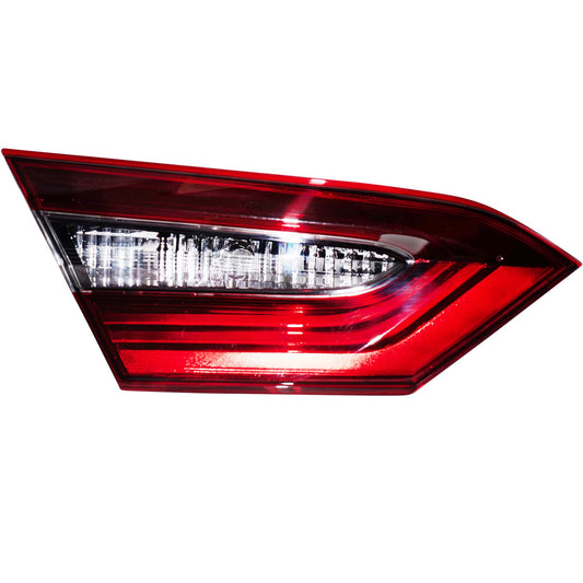 CAPA Certified Tail Light Assembly Lid Mounted Left For 2021-2024 Toyota Camry L/LE/TRD/XSE With TRD Package 2021-2024 Toyota Camry Hybrid LE/SE