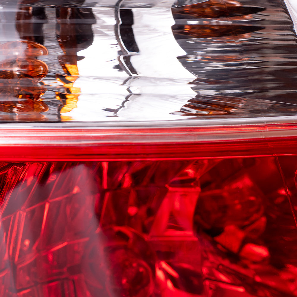 Brock Replacement Driver and Passenger Taillights Quarter Panel Mounted Tail Lamps Compatible with 12-14 Camry 81560-06470 81565-06470