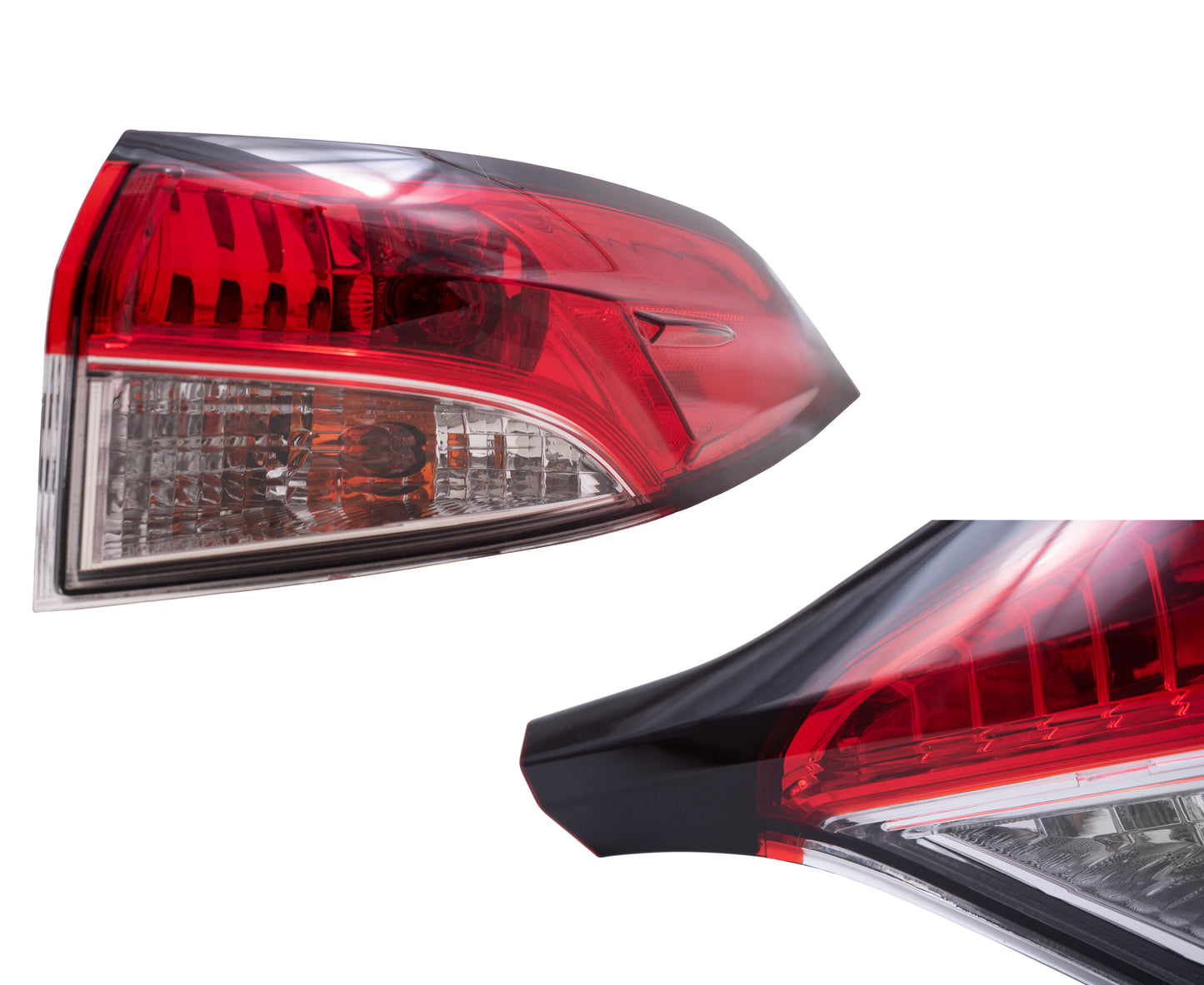 2020-2024 Toyota Corolla L/LE/SE Sedan North America Built Combination Tail Light Assembly 4 Piece Set Body & Trunk Lid Mounted LH+RH