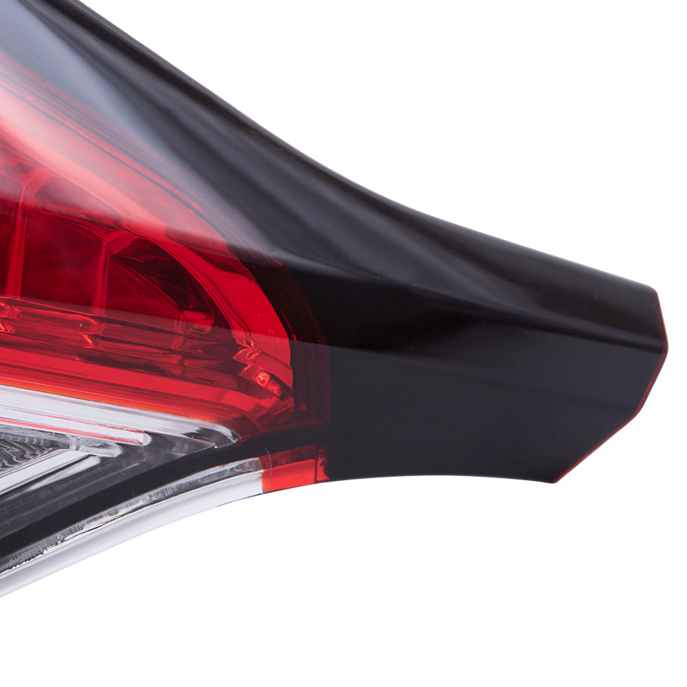 2020-2022 Toyota Corolla L/LE/SE Sedan North America Built Tail Light Assembly Trunk Lid Mounted LH