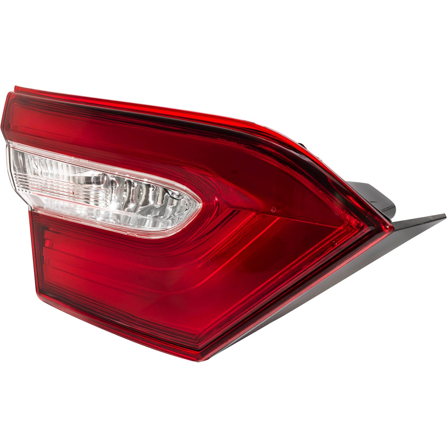 Combination Tail Light Assembly With Clear Back-Up Lens Lid Mounted Driver Side Left For 2018-2019 Toyota Camry Japan Built LE