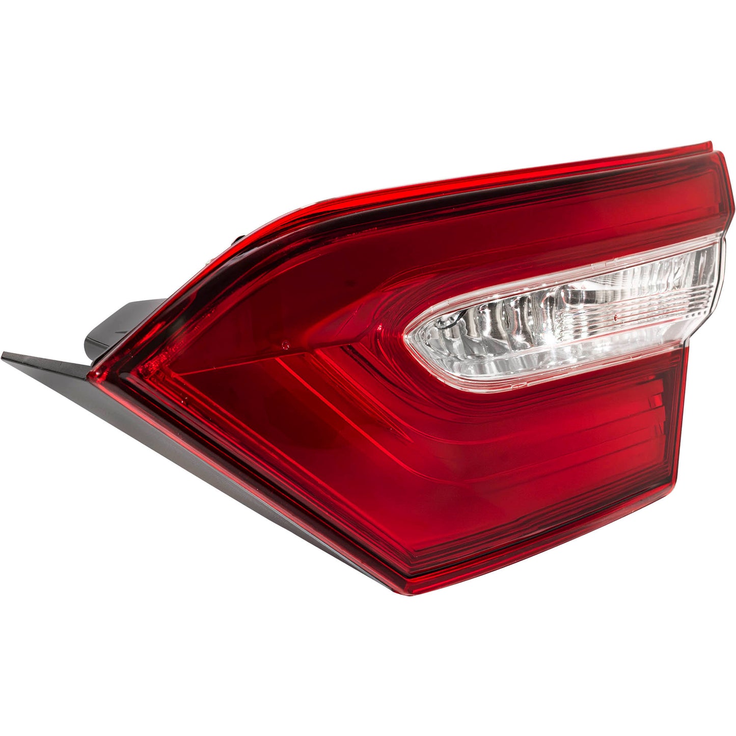 Combination Tail Light Assembly With Clear Back-Up Lens Lid Mounted Set Driver Side Left For 2018-2019 Toyota Camry Japan Built LE