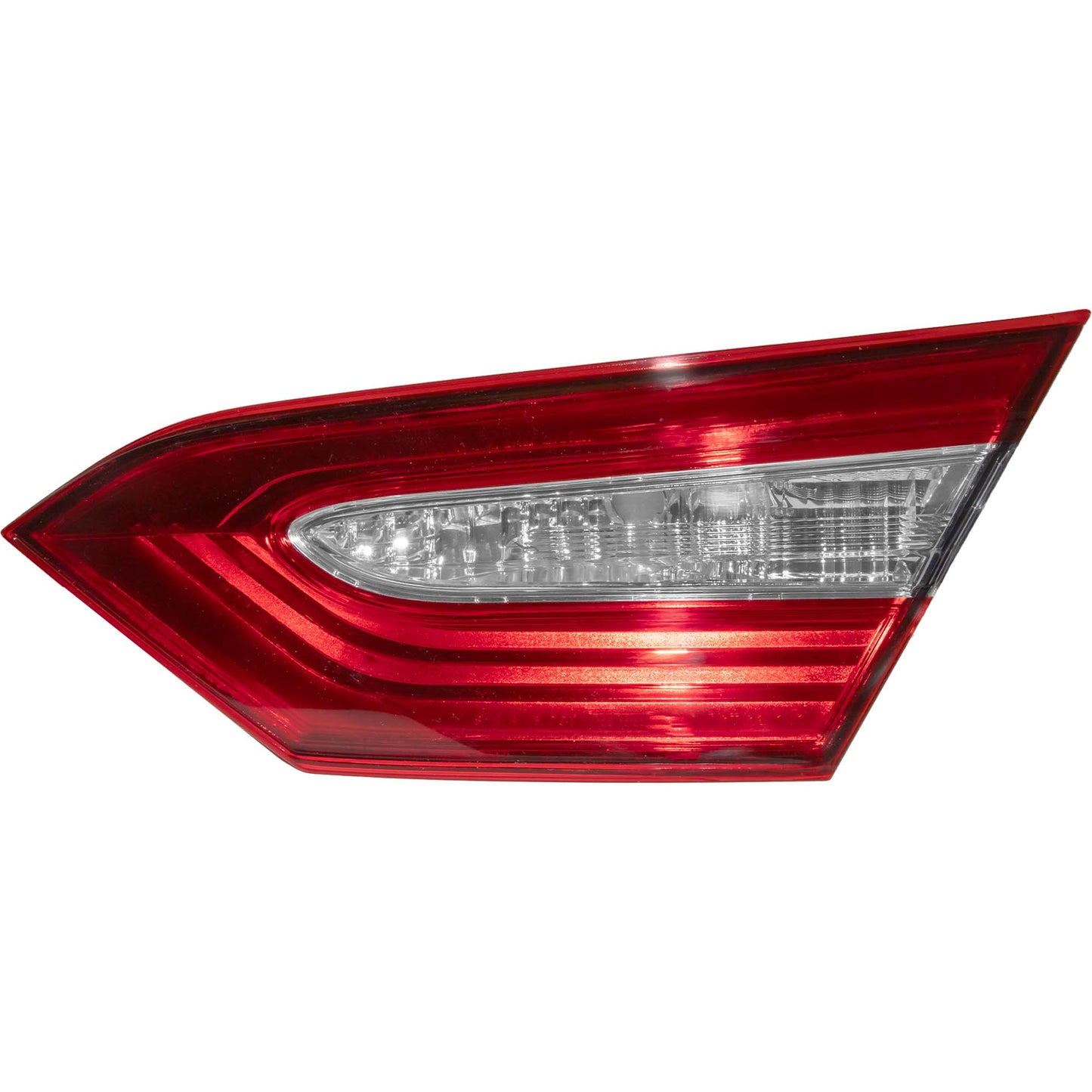 Combination Tail Light Assembly With Smoked Back-Up Lens Lid Mounted Passenger Side Right For 2018-2019 Toyota Camry SE Japan Built