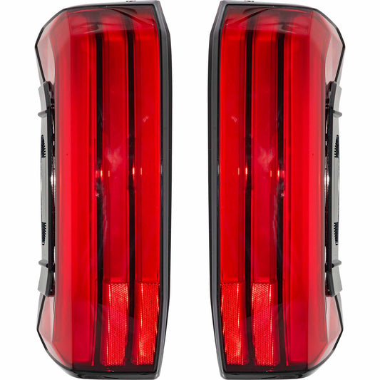 LED Combination Tail Light Assembly Set Driver Side Left Passenger Side Right For 2022-2025 Toyota Tundra SR/SR5