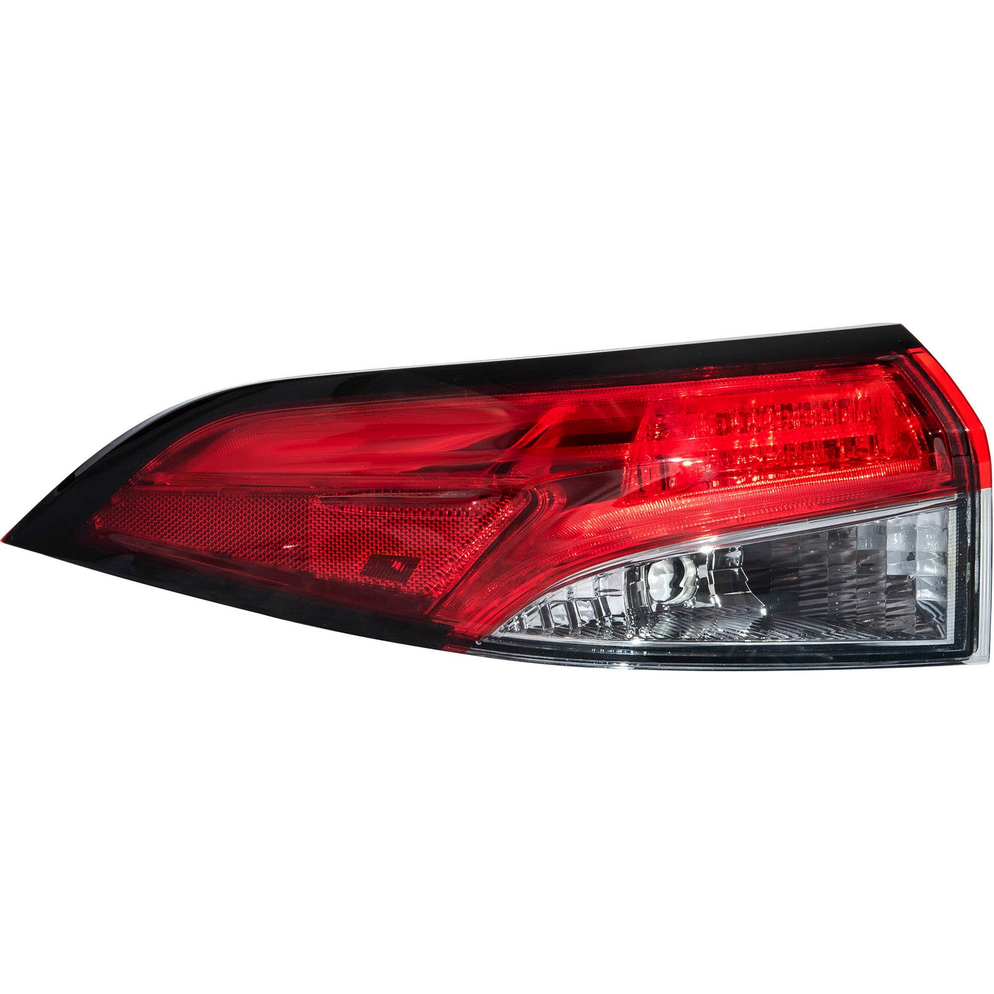 LED Combination Tail Light Assembly With Smoked Signal Lens Body Mounted Driver Side Left For 2020-2023 Toyota Corolla Sedan XLE/XSE 2023 Toyota Corolla Hybrid XLE/XSE