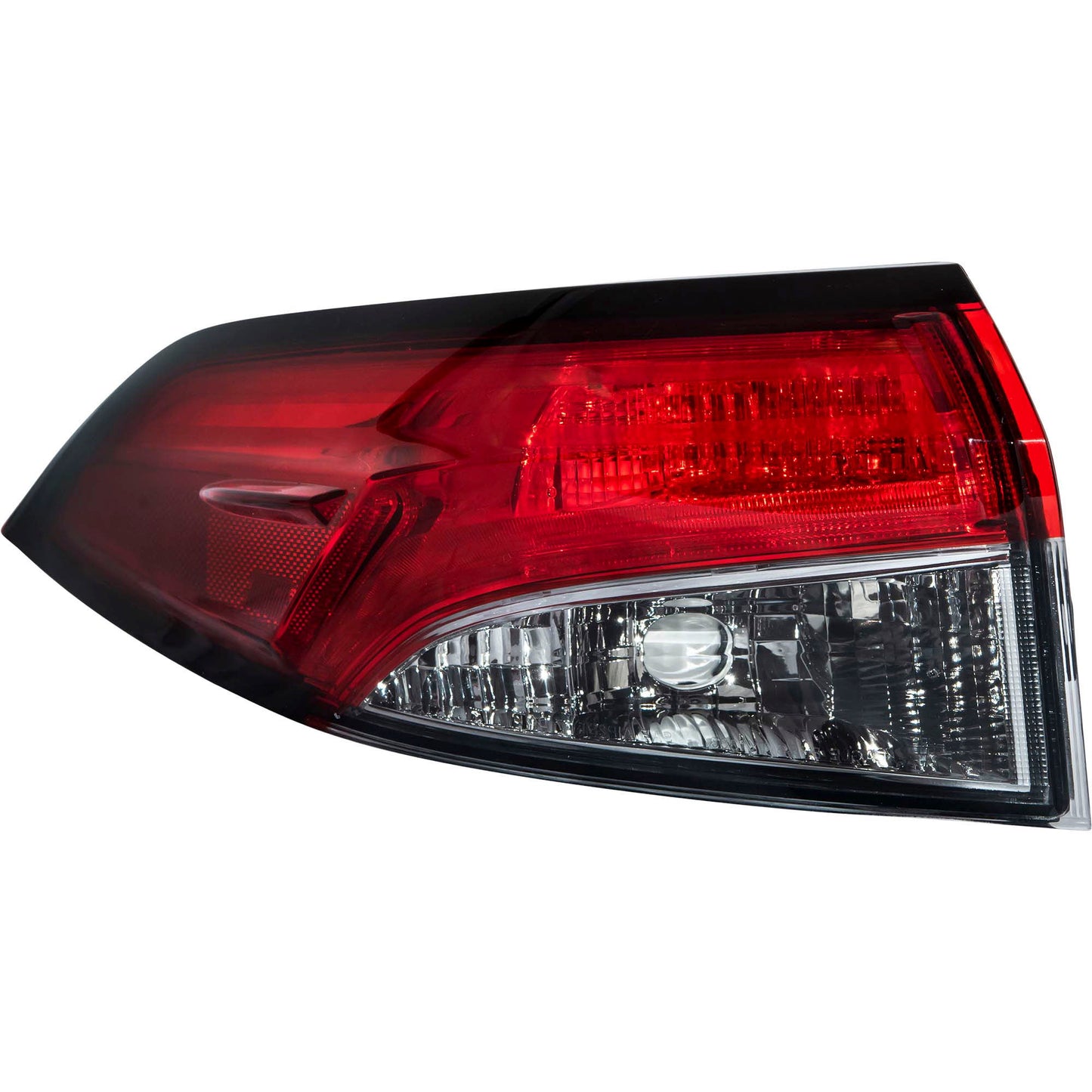 LED Combination Tail Light Assembly With Smoked Signal Lens Body Mounted Driver Side Left For 2020-2023 Toyota Corolla Sedan XLE/XSE 2023 Toyota Corolla Hybrid XLE/XSE