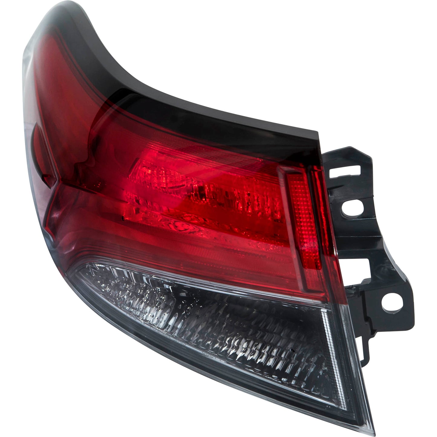 LED Combination Tail Light Assembly With Smoked Signal Lens Body Mounted Driver Side Left For 2020-2023 Toyota Corolla Sedan XLE/XSE 2023 Toyota Corolla Hybrid XLE/XSE
