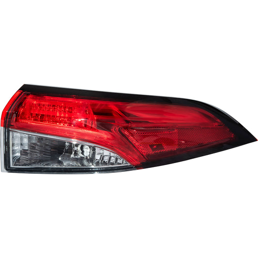LED Combination Tail Light Assembly With Smoked Signal Lens Body Mounted Passenger Side Right For 2020-2023 Toyota Corolla Sedan XLE/XSE 2023 Toyota Corolla Hybrid XLE/XSE