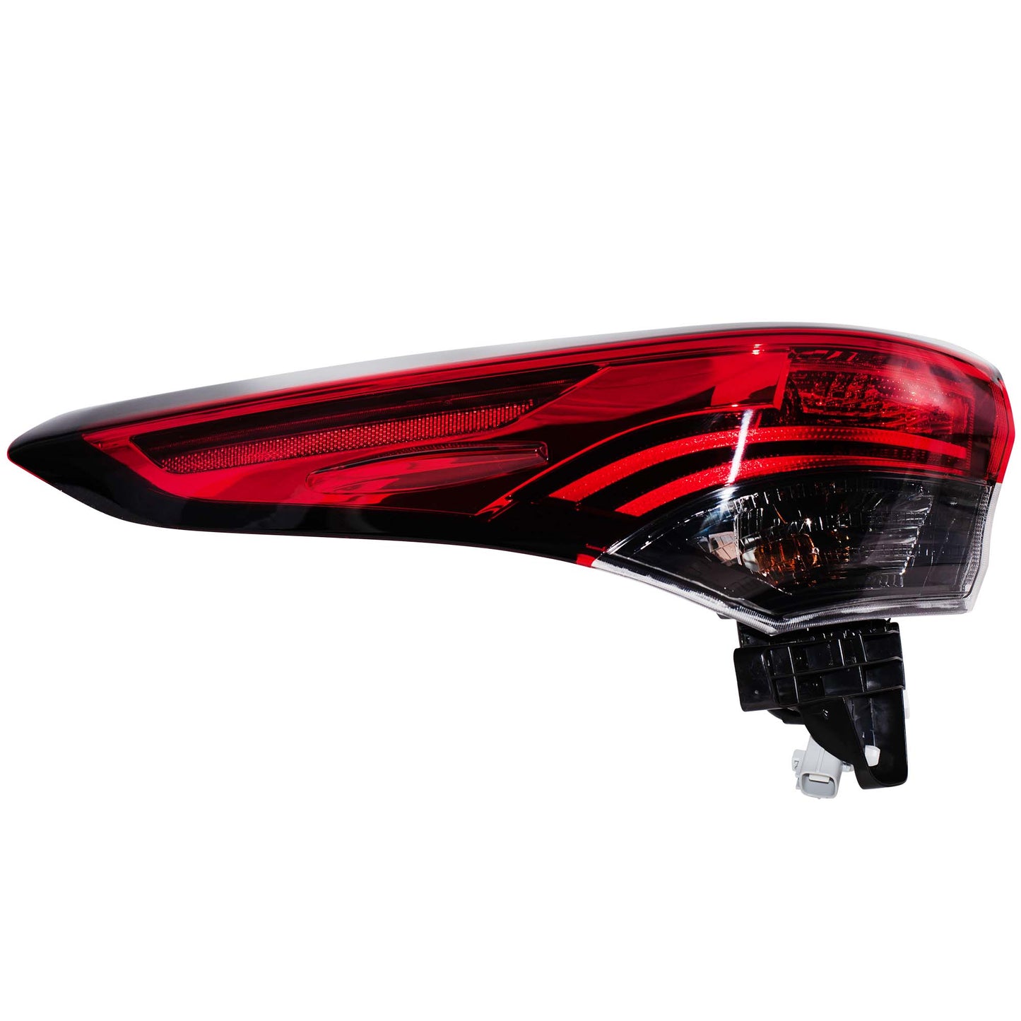 LED CAPA Certified Tail Light Assembly Body Mounted Left For 2020-2023 Toyota Highlander 2020-2023 Toyota Highlander Hybrid