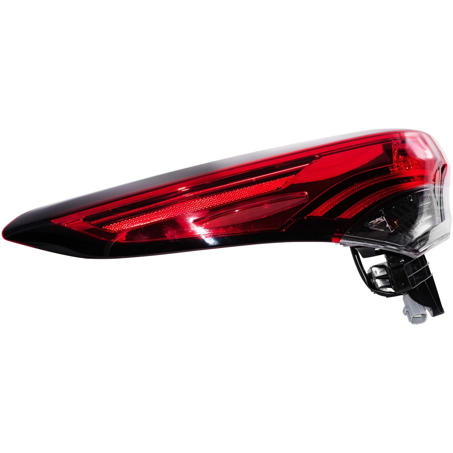 LED CAPA Certified Tail Light Assembly Body Mounted Left For 2020-2023 Toyota Highlander 2020-2023 Toyota Highlander Hybrid