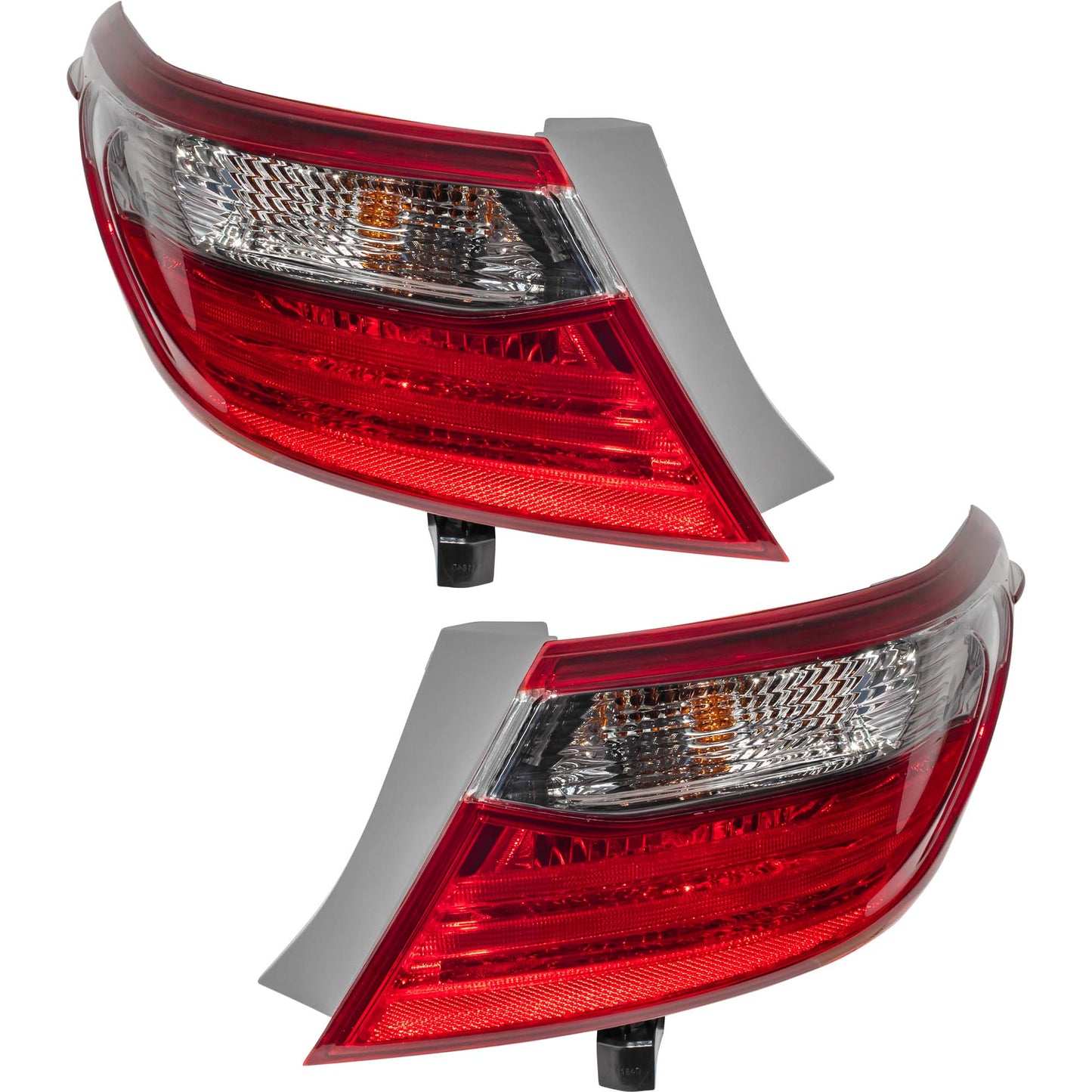 Combination Tail Light Assembly With Smoked Signal Lens Body Mounted Set Driver Side Left Passenger Side Right For 2015-2017 Toyota Camry Special Edition