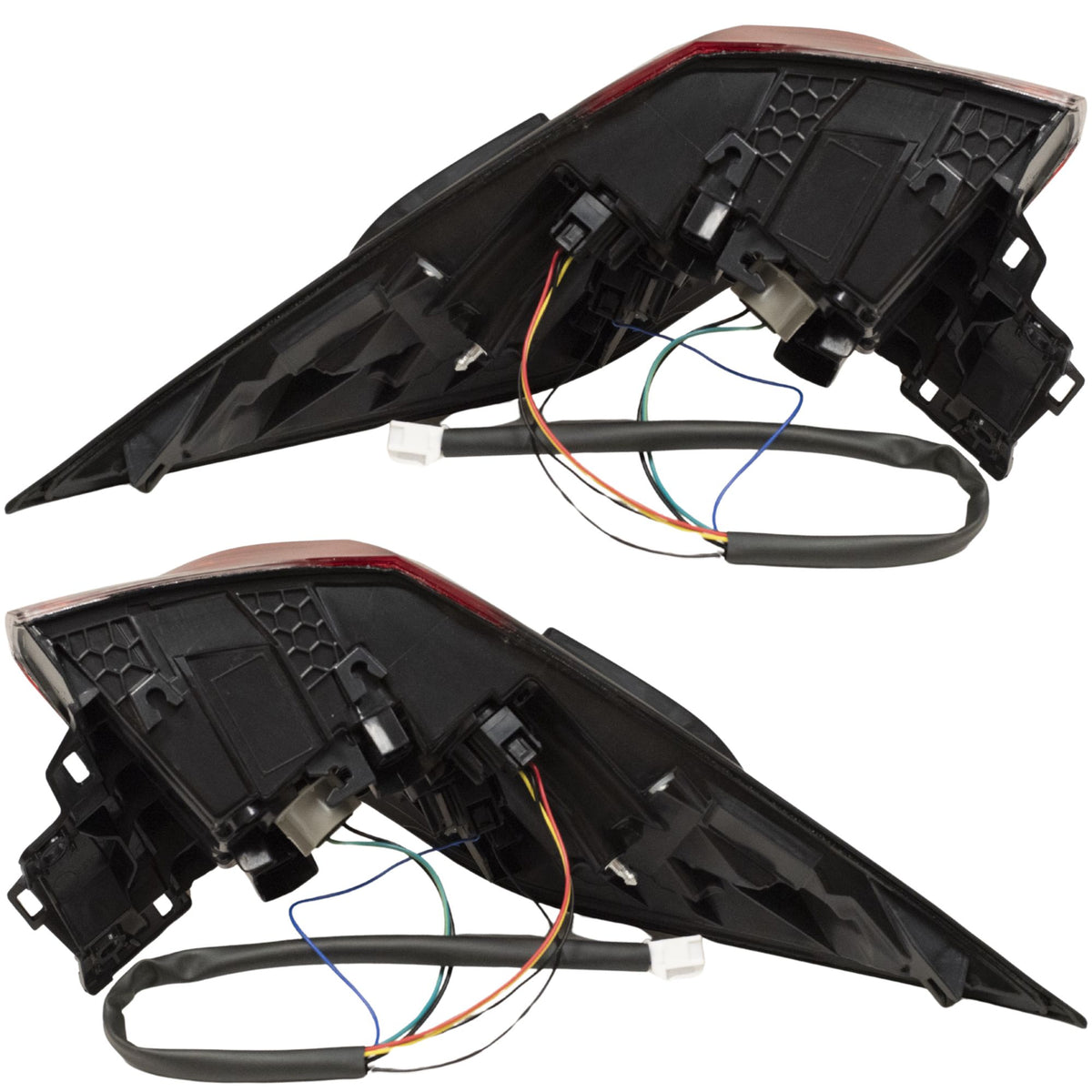 LED Combination Tail Light Assembly Body Mounted Driver Side Left For 2019-2025 Toyota RAV4 North America Built 2019-2025 Toyota RAV4 Hybrid North America Built