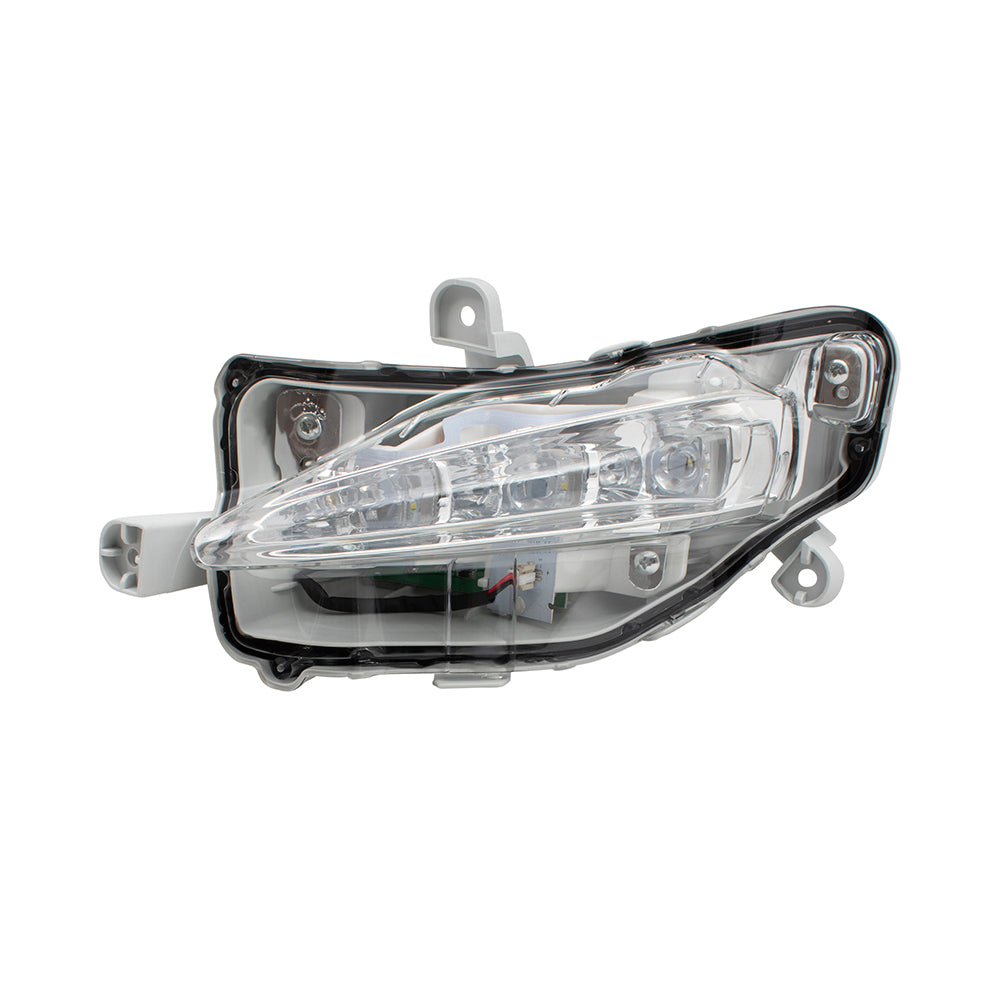 Brock Replacement BROCK Drivers Horizontal Type Daytime Running Light Left Lamp Compatible with 17-19 Corolla 8144002020