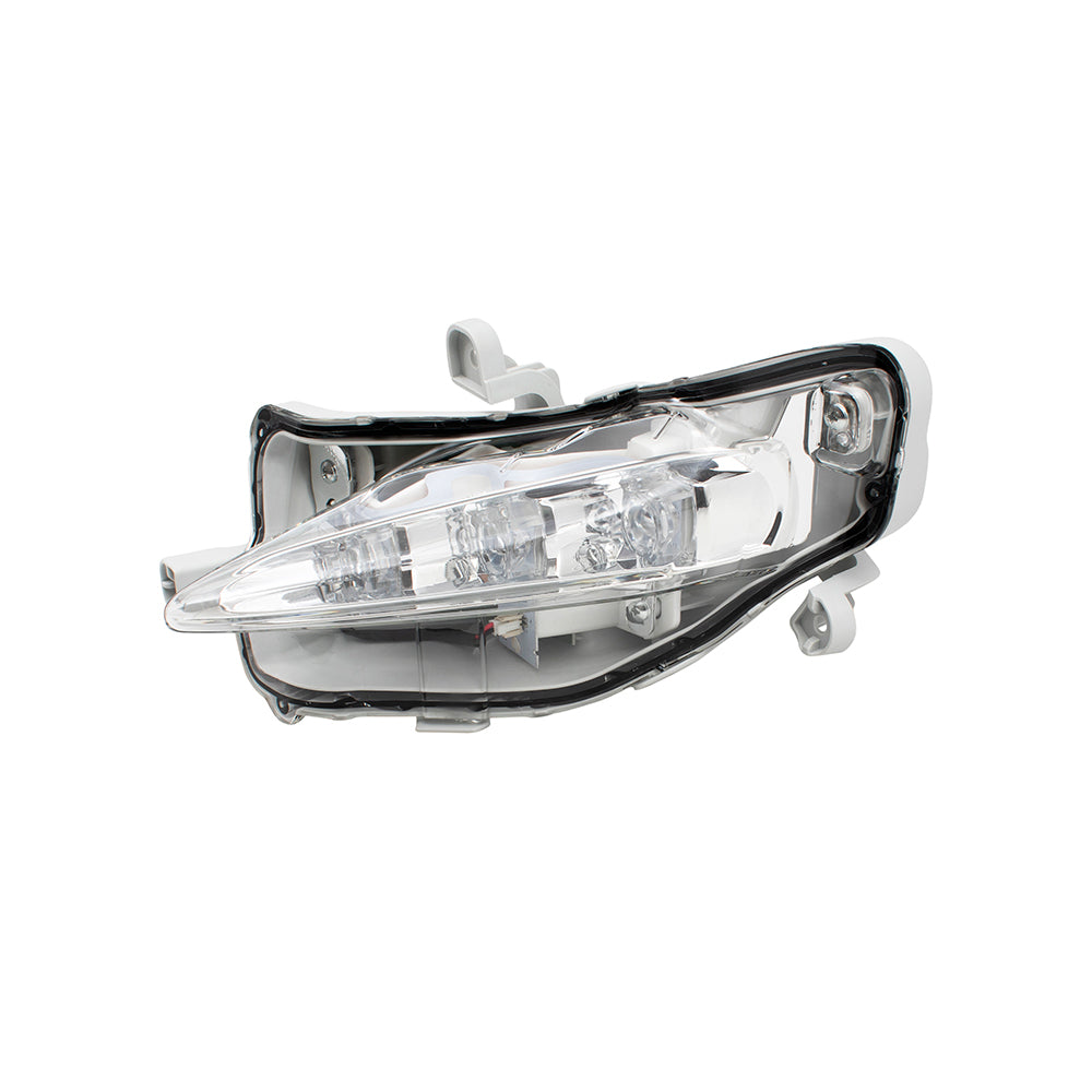 Brock Replacement BROCK Drivers Horizontal Type Daytime Running Light Left Lamp Compatible with 17-19 Corolla 8144002020