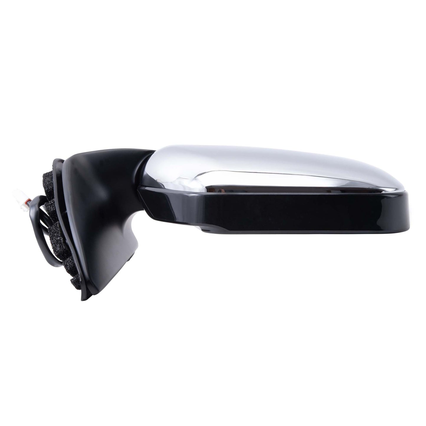 Driver and Passenger Power Side View Mirrors with Chrome Replacement for Toyota 8794034030 8791034040