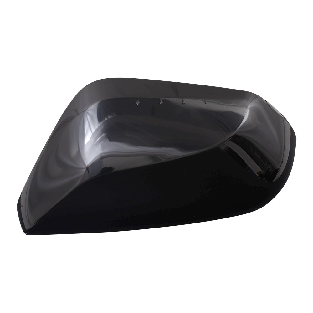 Brock Aftermarket Replacement Driver Left Power Mirror With Heat-Signal-Blind Spot Detection Without Camera Paint To Match Black Compatible With 2018-2021 Toyota Camry
