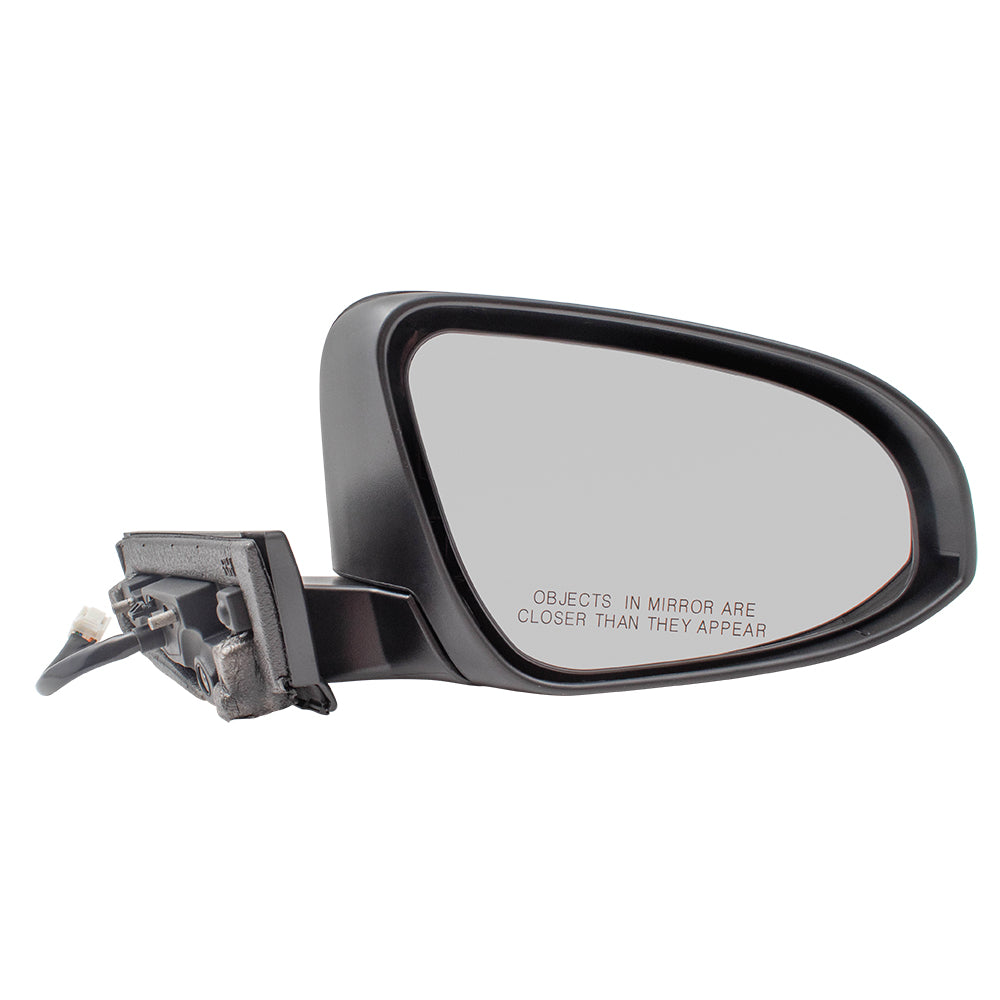 Brock Replacement Pair Set Power Folding Side View Mirrors Heated Signal Compatible with 2018 2019 C-HR 87940F4050 87910F4050 TO1321364 TO1320364