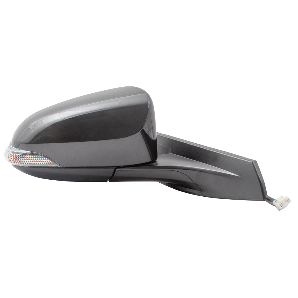 Brock Replacement Pair Set Power Folding Side View Mirrors Heated Signal Compatible with 2018 2019 C-HR 87940F4050 87910F4050 TO1321364 TO1320364