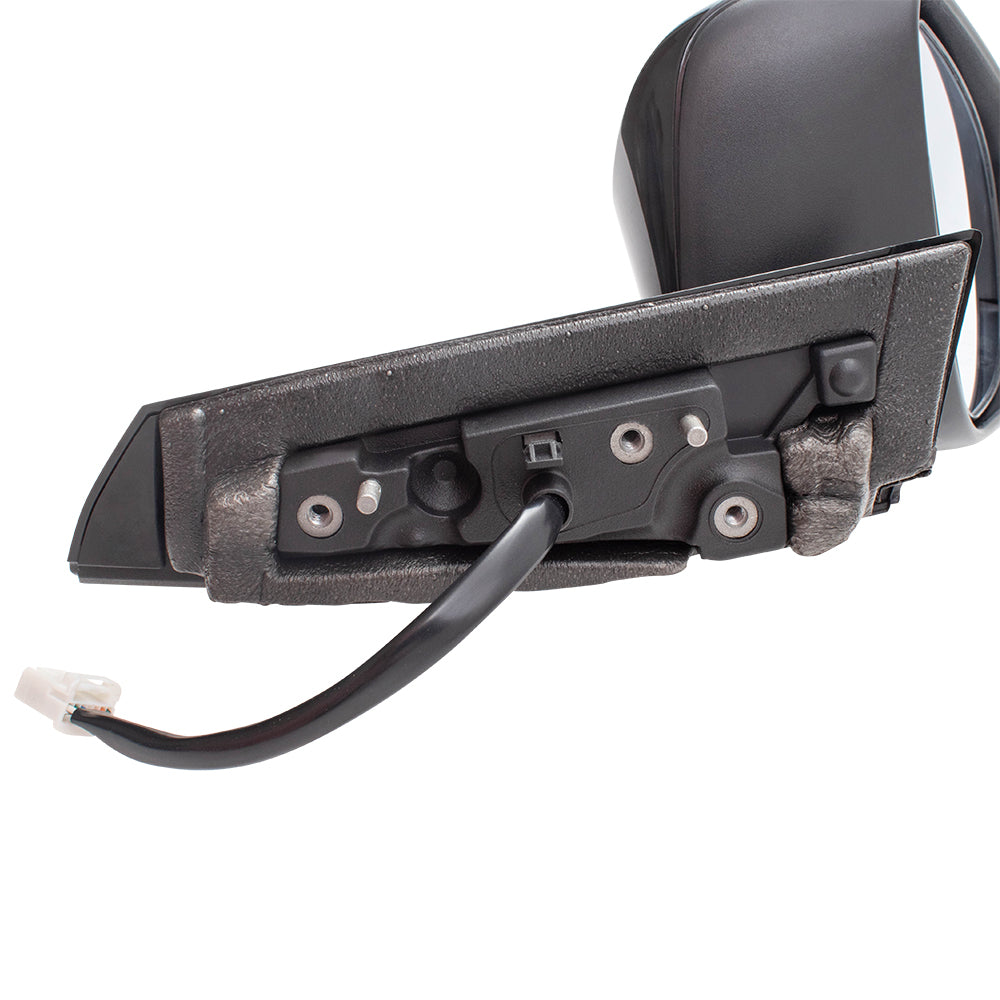 Brock Replacement Pair Set Power Folding Side View Mirrors Heated Signal Compatible with 2018 2019 C-HR 87940F4050 87910F4050 TO1321364 TO1320364