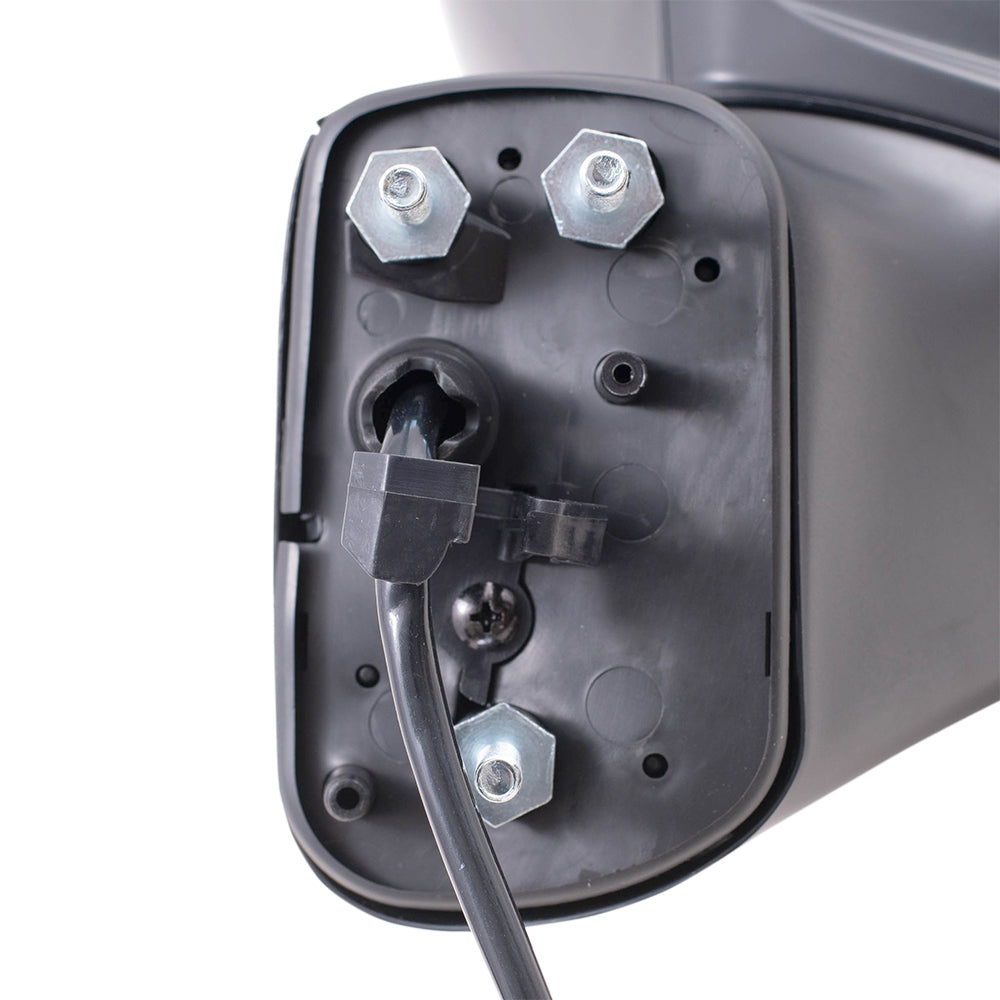 Brock Replacement Driver Side Power Mirror Paint to Match Black without Heat, Signal and Blind Spot Detection Compatible with 2020 Corolla Sedan JAPAN BUILT
