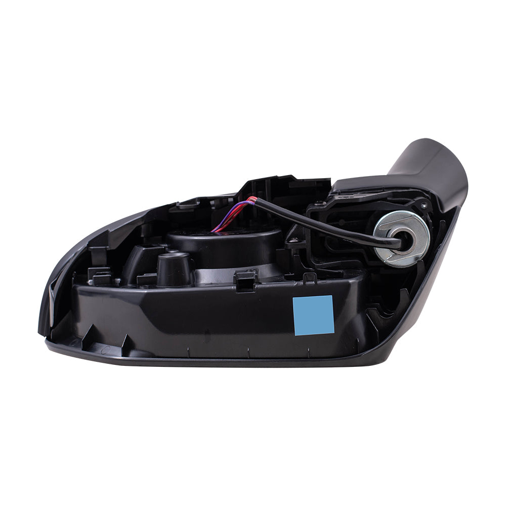 Brock Replacement Driver Side Power Mirror Paint to Match Black without Heat, Signal and Blind Spot Detection Compatible with 2020 Corolla Sedan JAPAN BUILT
