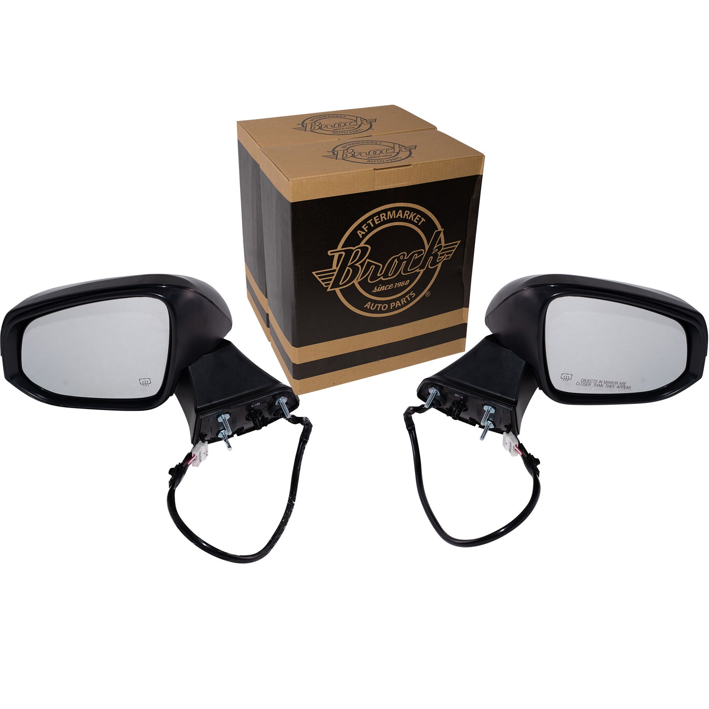 Power Door Mirror Paint To Match Black Cover Manual Folding With Heat-Signal Without Blind Spot Detection-Memory-Puddle Light-Side View Camera Driver Left Passenger Right For 2020-2024 Toyota Highlander