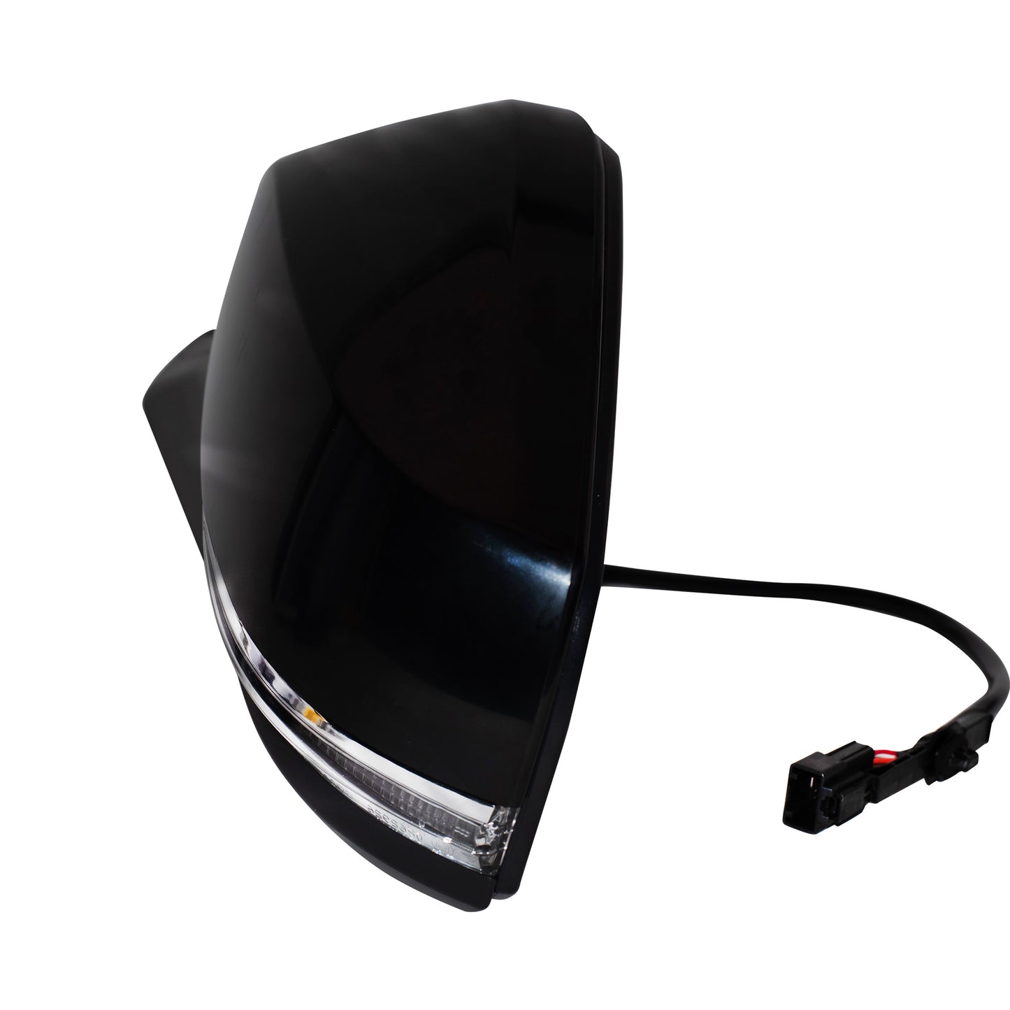 Power Door Mirror Paint To Match Black Cover Manual Folding With Heat-Signal-Blind Spot Detection Without Memory-Puddle Light-Side View Camera Driver Left For 2020-2024 Toyota Highlander 2020-2024 Toyota Highlander Hybrid