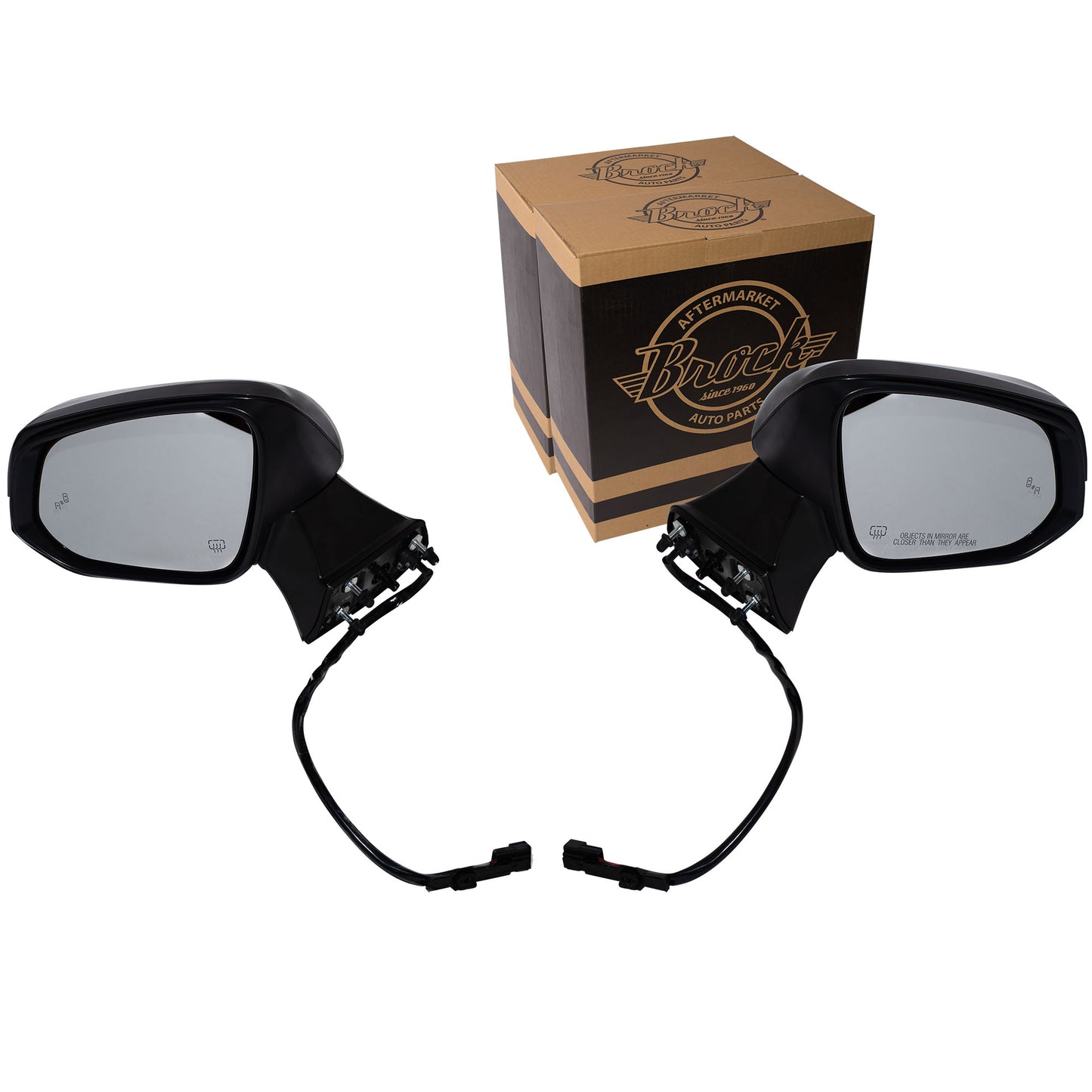 Power Door Mirror Paint To Match Black Cover Manual Folding With Heat-Signal-Blind Spot Detection Without Memory-Puddle Light-Side View Camera Driver Left Passenger Right For 2020-2024 Toyota Highlander 2020-2024 Toyota Highlander Hybrid