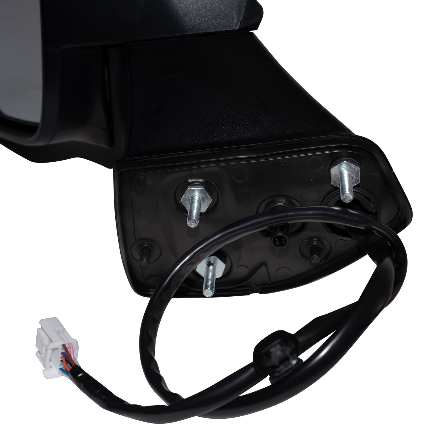 Power Door Mirror Paint To Match Black Cover Manual Folding With Heat-Signal-Blind Spot Detection-Memory-Puddle Light Without Side View Camera Driver Left for 2020-2023 Toyota Highlander