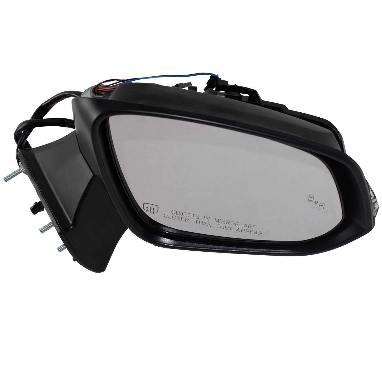 Power Door Mirror Paint To Match Black Cover Manual Folding With Heat-Signal-Blind Spot Detection-Memory-Puddle Light Without Side View Camera Driver Left Passenger Right for 2020-2023 Toyota Highlander