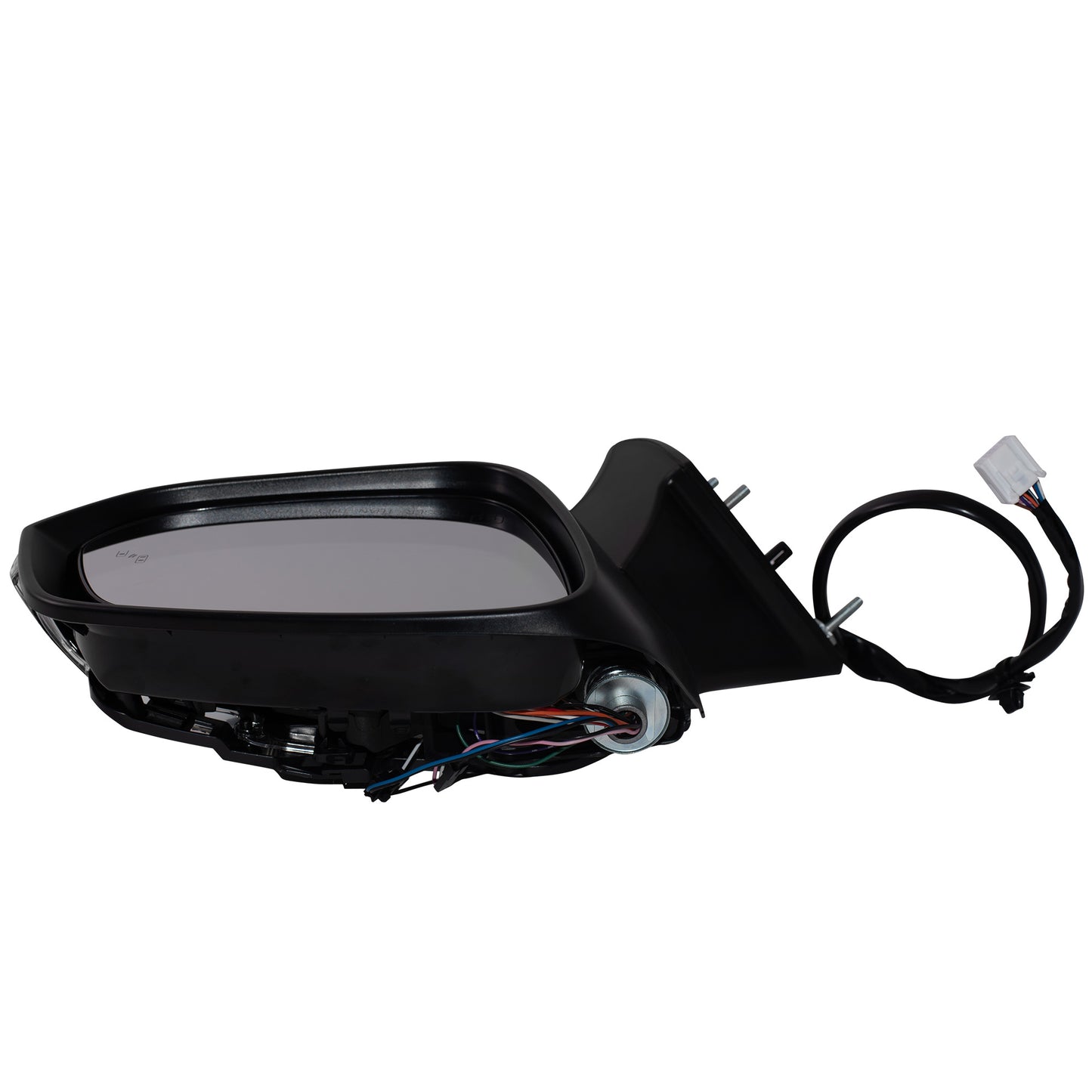 Power Door Mirror Paint To Match Black Cover Manual Folding With Heat-Signal-Blind Spot Detection-Memory-Puddle Light Without Side View Camera Passenger Right for 2020-2023 Toyota Highlander