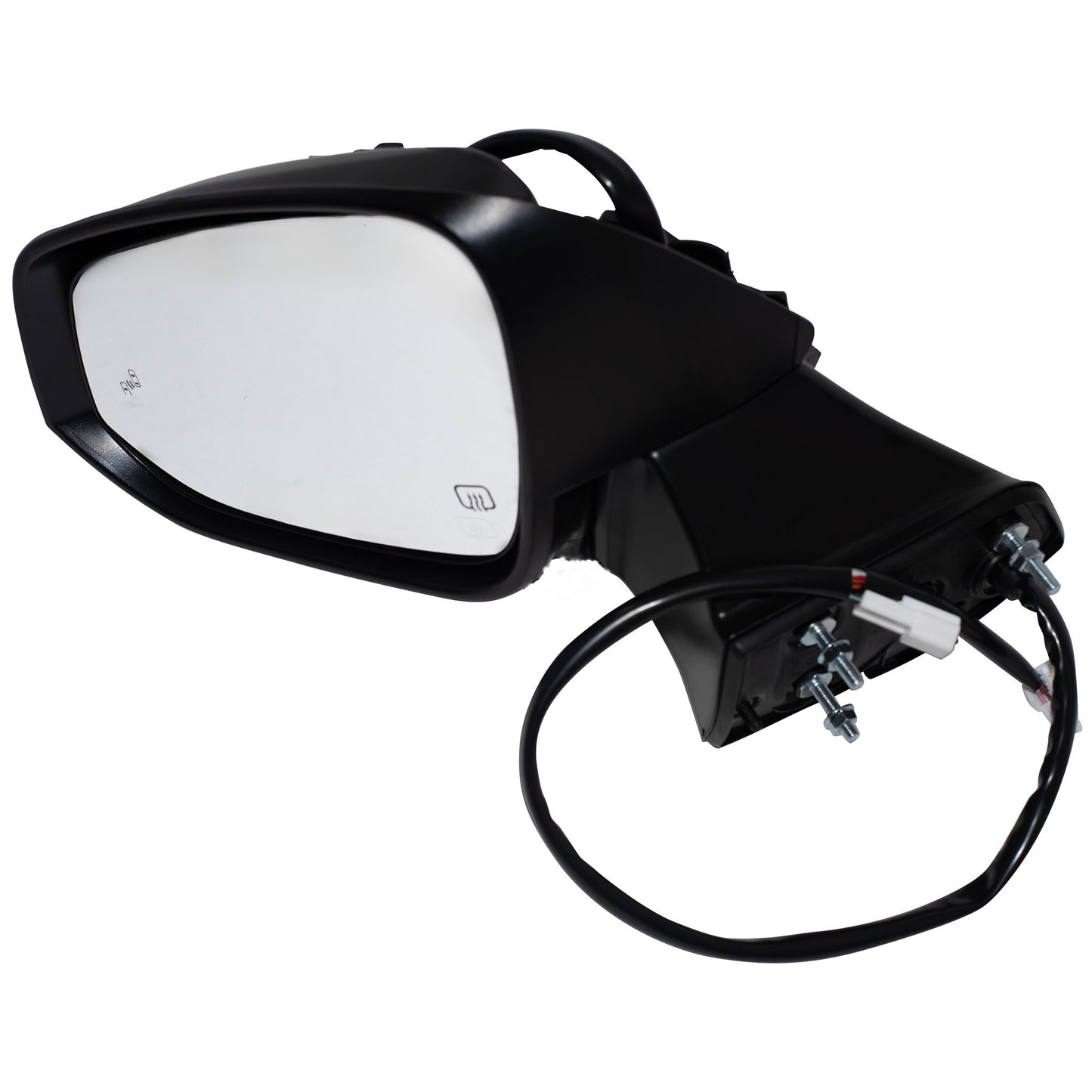 Power Door Mirror Paint To Match Black Cover Manual Folding With Heat-Signal-Blind Spot Detection-Memory-Puddle Light-Side View Camera Driver Left 2020-2021 Toyota Highlander Hybrid 2020-2021 Toyota Highlander