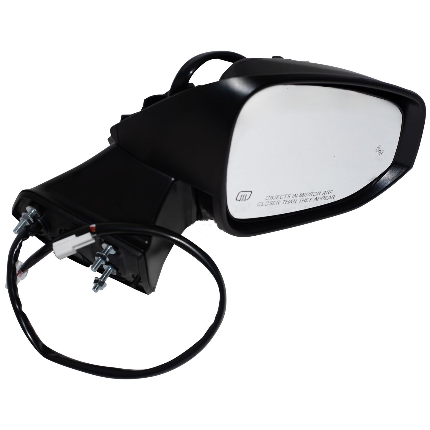 Power Door Mirror Paint To Match Black Cover Manual Folding With Heat-Signal-Blind Spot Detection-Memory-Puddle Light-Side View Camera Passenger Right 2020-2021 Toyota Highlander Hybrid 2020-2021 Toyota Highlander