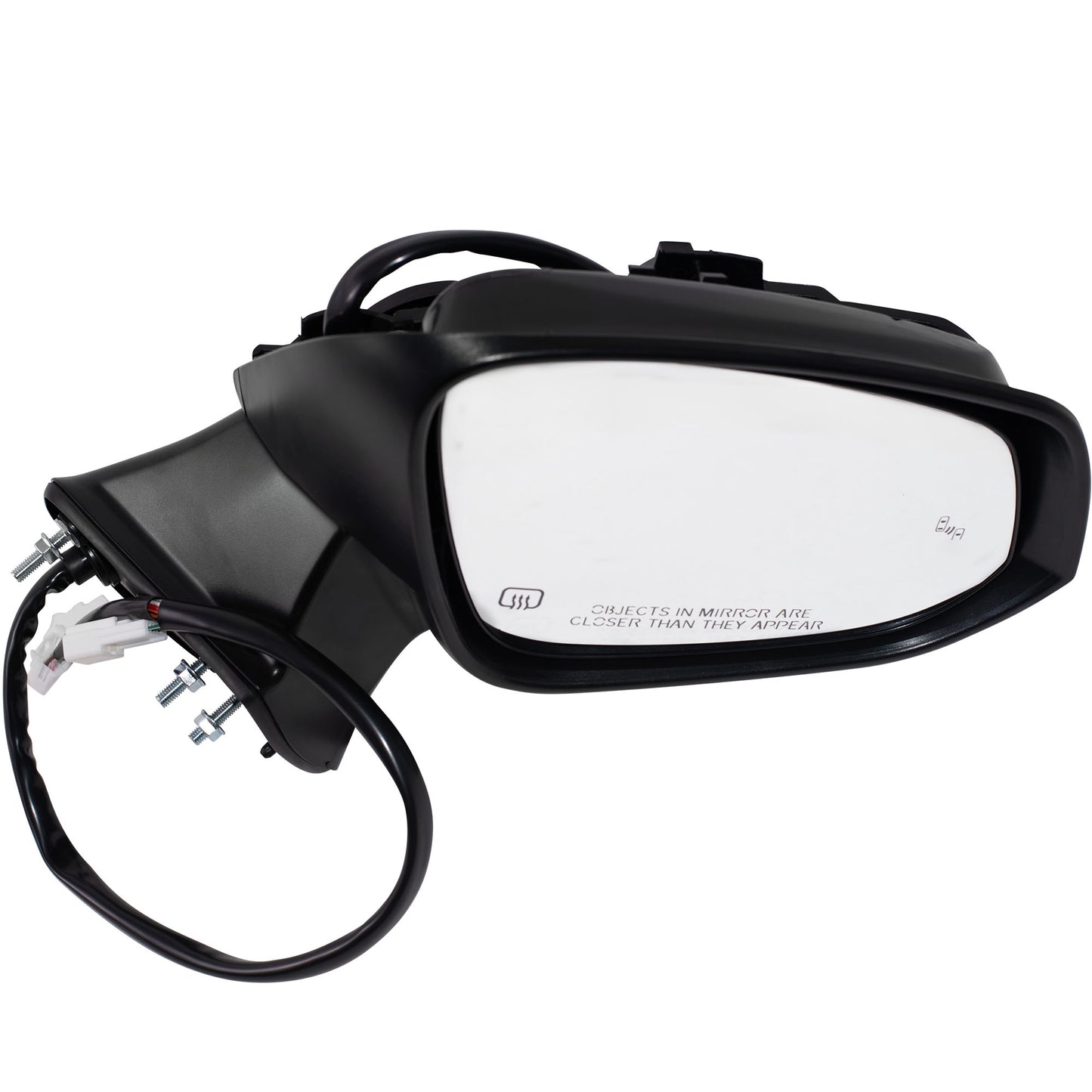 Power Door Mirror Paint To Match Black Cover Manual Folding With Heat-Signal-Blind Spot Detection-Memory-Puddle Light-Side View Camera Passenger Right 2020-2021 Toyota Highlander Hybrid 2020-2021 Toyota Highlander