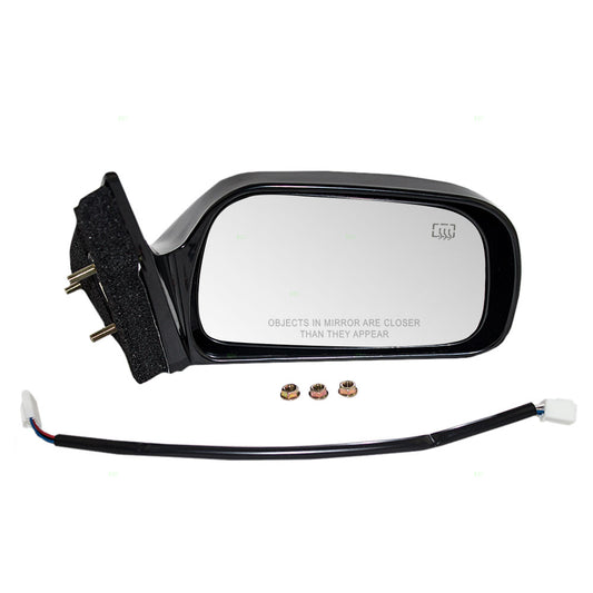 Fits Toyota Camry USA Japan 97-01 Passengers Side Power Mirror Heated w/ Adapter