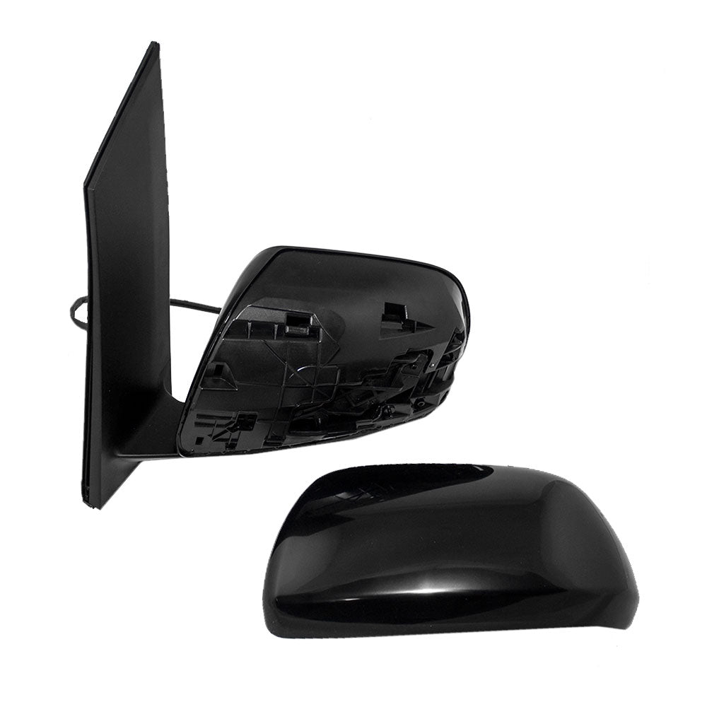 Brock Replacement Drivers Power Side View Mirror Heated Compatible with 2011-2014 Sienna Van 87940-08092-C0
