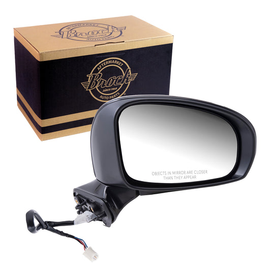 Fits Toyota Prius V 12-17 Passengers Side View Power Mirror Heated Assembly