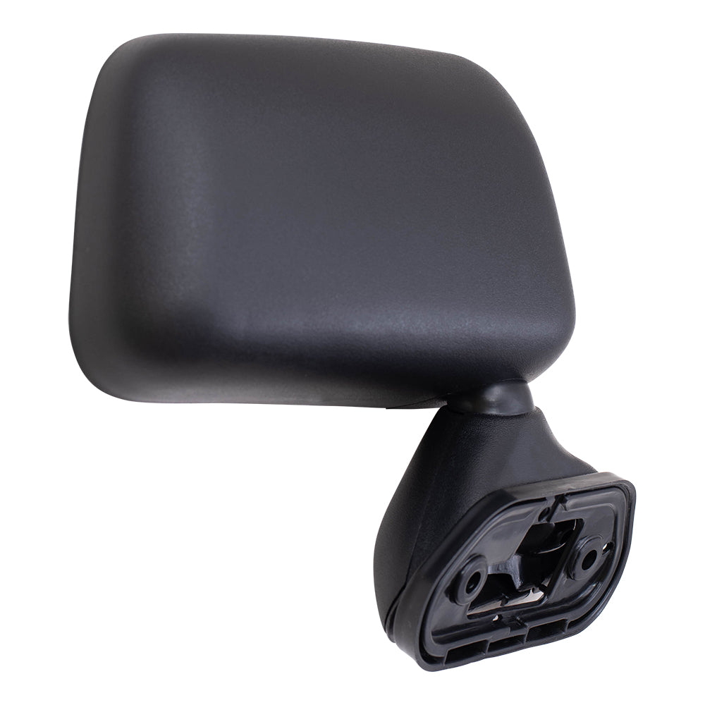 Fits Toyota Pickup 89-95 w/ Vent Window Passengers Side Manual Textured Mirror